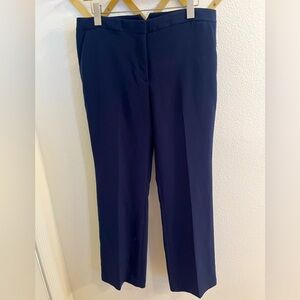 Karl Lagerfeld Navy Wide Leg Trouser Pants 12